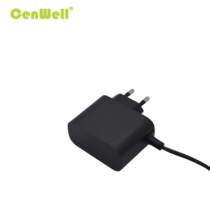 KC Certified 30W Wall-Mounted GaN AC Power Adapter KR Plug factory