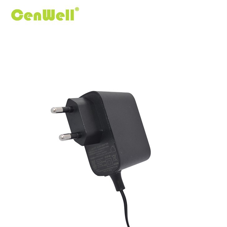 KC Certified 30W Wall-Mounted GaN AC Power Adapter KR Plug
