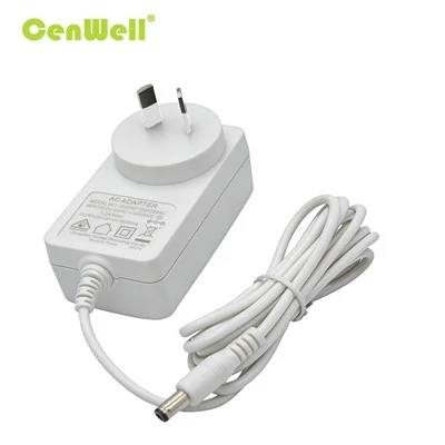 US Plug UL FCC sertificēts sienas strāvas adapteris